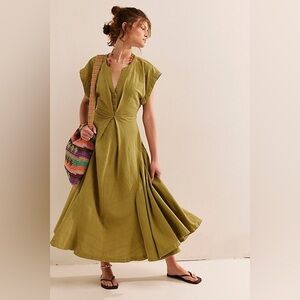 Free people Outta Here Midi dress
